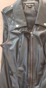 Leather vest (not real)